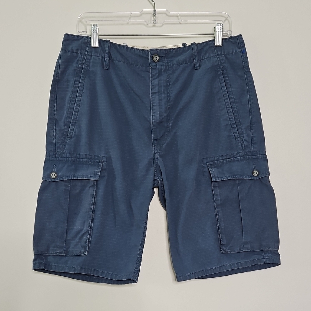 Levi's Men's Blue Cargo Shorts‎ Ripstop Summer Beach Size 31